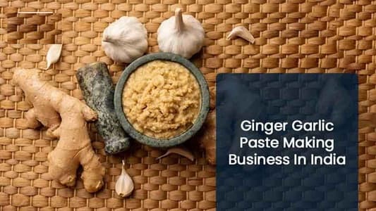 Ginger Garlic Paste Manufacturing Business