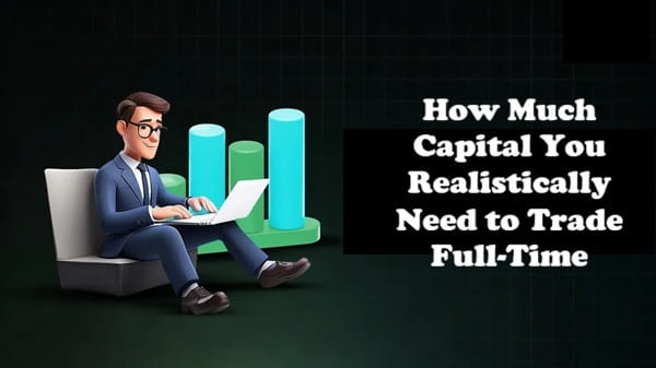 How Much Capital You Realistically Need to Trade Full-Time